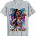 Diva Braids T-Shirt Graphic